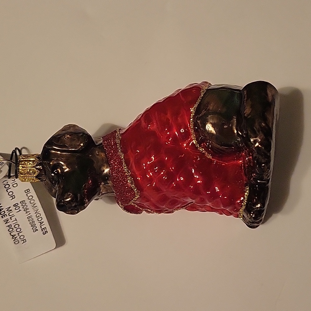 Bloomingdale's Quilted Jacket Glass Labrador Ornament - 100% Exclusive